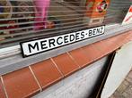 Mercedes-Benz Emaille Reclame Bord, Verzamelen, Reclamebord, Gebruikt, ., Ophalen of Verzenden