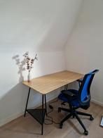 ANFALLARE/TILLSLAG Desk with metal legs, Ophalen, Zo goed als nieuw, Bureau