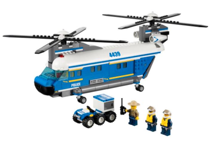 Lego City 4439 - Vrachthelikopter (compleet), Kinderen en Baby's, Speelgoed | Duplo en Lego, Gebruikt, Lego, Complete set, Ophalen of Verzenden