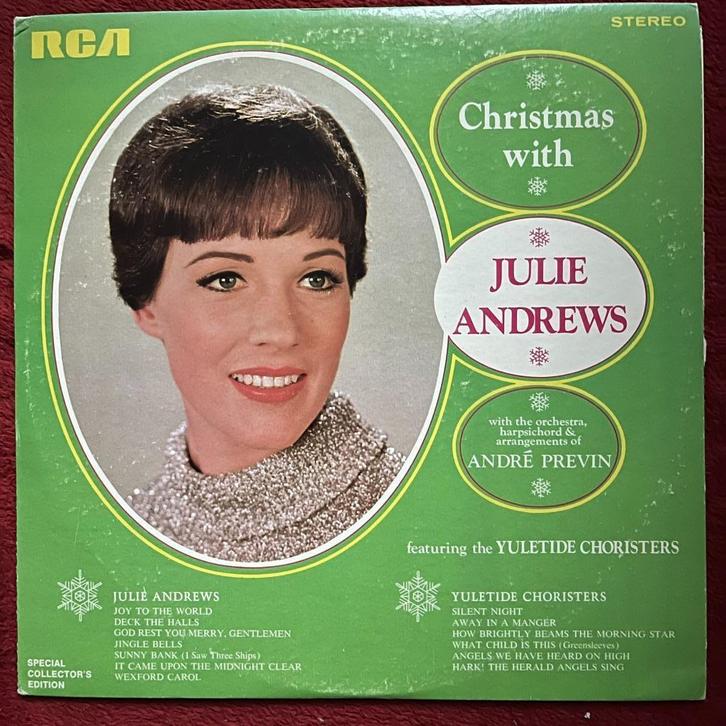 Julie Andrews collectie - Kerst LP's 10 euro/stuk, Cd's en Dvd's, Vinyl | Filmmuziek en Soundtracks, Zo goed als nieuw, 12 inch
