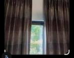 4 gordijn 240  hoogte x138 breed zo als nieuw, 200 cm of meer, Bruin, Ophalen of Verzenden, Zo goed als nieuw