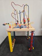 Houten Activiteitentafel met Kralenbanen, Kinderen en Baby's, Speelgoed | Speeltafels, Ophalen, Gebruikt