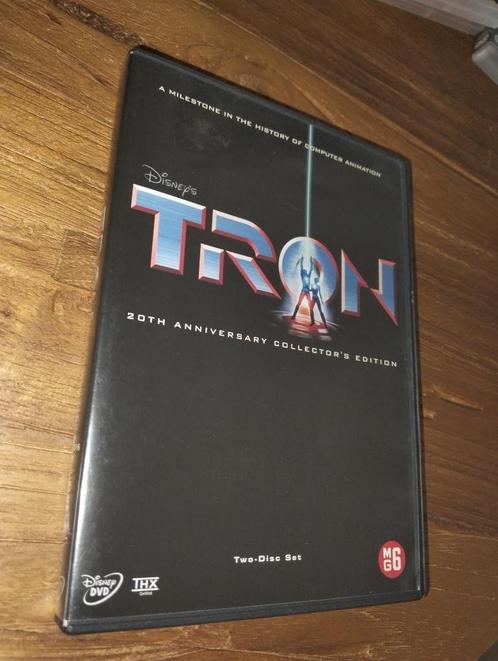 Dvd 2Discs Tron Disney NLO, Cd's en Dvd's, Dvd's | Science Fiction en Fantasy, Zo goed als nieuw, Fantasy, Vanaf 6 jaar, Ophalen of Verzenden