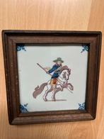 Makkumer Tegeltje met Ruiter, Ophalen, Gebruikt