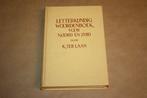 Letterkundig Woordenboek Noord en Zuid. K. Ter Laan, 1952., Boeken, Gelezen, Ophalen of Verzenden