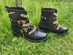 Stoere Boots, Zwart, Lage of Enkellaarzen, Ophalen of Verzenden, Zo goed als nieuw