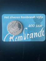 Rembrandt Vijfje - Zilver, Ophalen, Euro's, Losse munt, Zilver