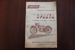 Sparta 125cc en 200cc model 1950 instructie boekje, Motoren