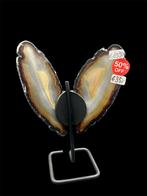 Agaat Schijf op Standaard - 50% Korting!, Tuin en Terras, Ophalen of Verzenden, Nieuw, Steen, Abstract beeld