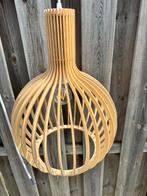 Houten nieuwe hanglamp, Huis en Inrichting, Lampen | Hanglampen, ., Ophalen of Verzenden, Zo goed als nieuw, .