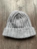 Grijze wollen muts, Kinderen en Baby's, Kinderkleding | Mutsen, Sjaals en Handschoenen, 110 t/m 116, Jongen of Meisje, Ophalen of Verzenden