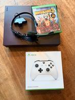 Xbox one X met controller, headset, spel., Spelcomputers en Games, Spelcomputers | Xbox One, Ophalen, 500 GB, Zo goed als nieuw