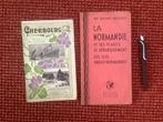 2 x oude steden boekwerkjes normandie, cherbourg, Boeken, Ophalen of Verzenden, Gelezen, Europa