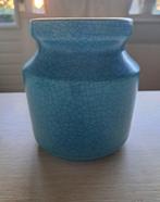 Ravelli vaas 7-2 blauw craquelé glazuur puntgaaf, Antiek en Kunst, Antiek | Keramiek en Aardewerk, Ophalen