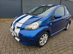 Toyota Aygo 1.0 12V Vvt-i 3DRS MMT 2007 Blauw airco, Auto's, Voorwielaandrijving, Stof, Zwart, 68 pk