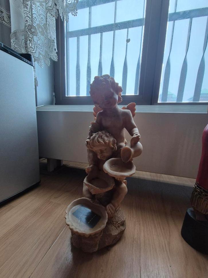 Tuinbeeld Engel met Fontein, Tuin en Terras, Tuinbeelden, Nieuw, Engelenbeeld, Beton, Ophalen