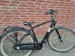 Gazelle esprit herenfiets nieuwstaat mat zwart brugklasser, Ophalen, Versnellingen, 49 tot 53 cm, Zo goed als nieuw