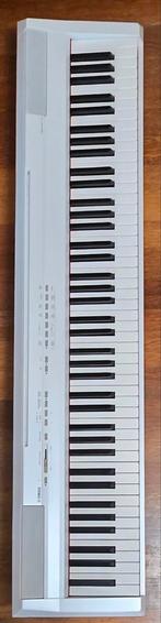 Yamaha P105 digitale piano - wit, tweedehands, Muziek en Instrumenten, Piano's, Ophalen, Gebruikt