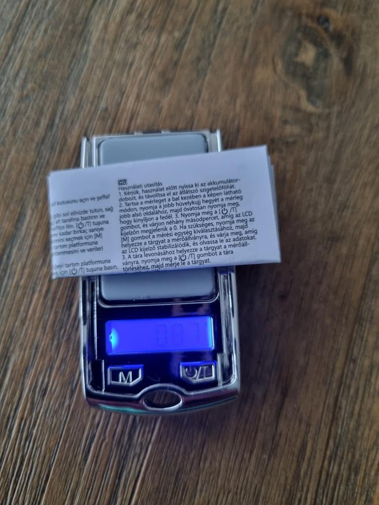 Mini precisie weegschaal auto afstandsbediening nieuw, Ophalen of Verzenden, Fijner dan 1 gram, Minder dan 10 kg