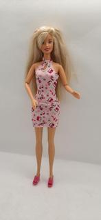 Barbie Shoe Galore | Roze fashion jurkje | 2001, Ophalen of Verzenden, Gebruikt, Fashion Doll