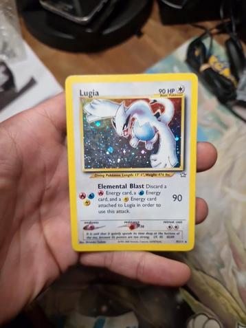 Lugia Holo Neo Genesis 9/111 Wotc 2000 beschikbaar voor biedingen
