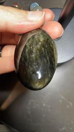 Goud obsidiaan ketting, Nieuw, Ophalen of Verzenden, Steen of Mineraal, Met edelsteen