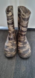 laarzen met camouflage print maat 35, Regenponcho, Gebruikt