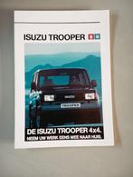 Isuzu Trooper 4 x 4 1990 12 pag., Verzenden, Zo goed als nieuw, Overige merken