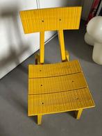 IKEA Piet Hein eek stoelen industriëll, Huis en Inrichting, Stoelen, Ophalen, Gebruikt, Twee, Blauw