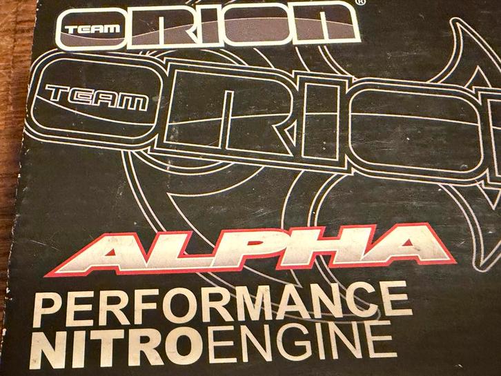 Orion alpha 3,5cc race engine weg is weg 100,00 euro, Hobby en Vrije tijd, Modelbouw | Radiografisch | Auto's, Zo goed als nieuw