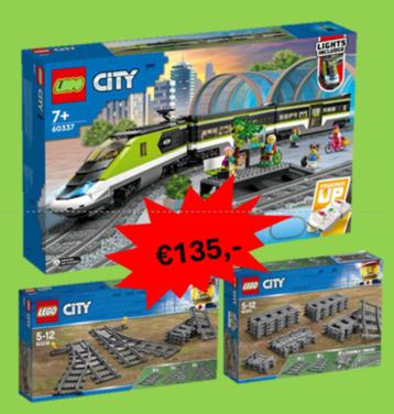 Bouw jouw ultieme LEGO City treinavontuur voor slechts €135 beschikbaar voor biedingen