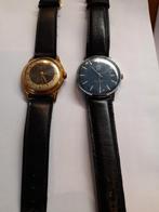 Twee vintage horloge's Burton Ancre horloge, Met bandje, Ophalen of Verzenden, Polshorloge, Onbekend