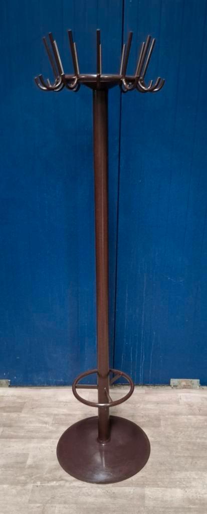 Bruin metalen staande kapstok, Huis en Inrichting, Woonaccessoires | Kapstokken, Gebruikt, Staande kapstok, 150 tot 200 cm, Metaal