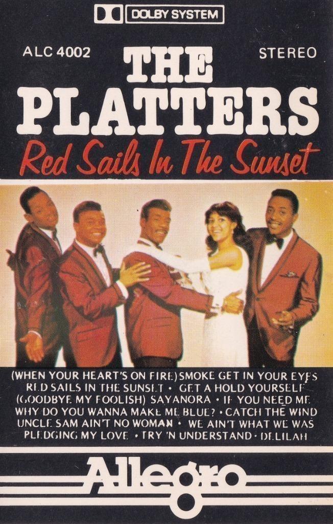 Cassettebandje The Platters – Red Sails In The Sunset, Cd's en Dvd's, Cassettebandjes, Zo goed als nieuw, Pop, 1 bandje, Verzenden