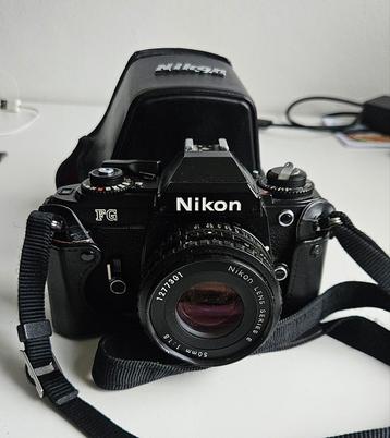 Nikon FG met series E 50 mm 1.8 beschikbaar voor biedingen