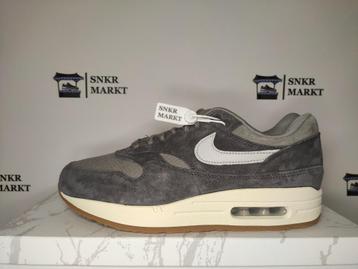 Air Max 1 Soft Grey maat 38 beschikbaar voor biedingen