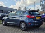 Ford Fiesta 1.0 EcoBoost Connected |AIRCO|CRUISE|NAVI|6-BAK, Auto's, Voorwielaandrijving, Stof, Gebruikt, Blauw