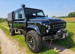 Land rover Defender 130 Crew Cab Lier V&A nwe motor 32.000km, Auto's, Land Rover, Euro 5, Stof, Zwart, 4 cilinders