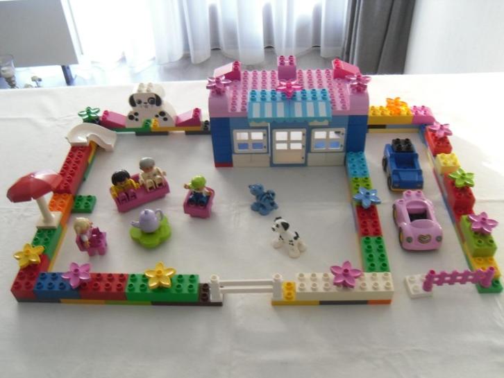 Lego Duplo Bungalowhuis, Kinderen en Baby's, Speelgoed | Duplo en Lego, Gebruikt, Duplo, Complete set, Ophalen