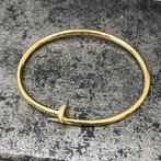 18k gouden armband spijker model nieuw, Sieraden, Tassen en Uiterlijk, Armbanden, Ophalen of Verzenden, Zo goed als nieuw, Goud