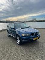 BMW X5 3.0 I AUT 2001 Blauw, Auto's, Te koop, Geïmporteerd, 5 stoelen, Benzine