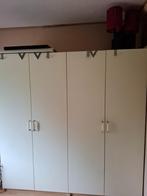 4 deurs kast, Huis en Inrichting, Kasten | Kledingkasten, Ophalen, 200 cm of meer, Met hangruimte, Zo goed als nieuw