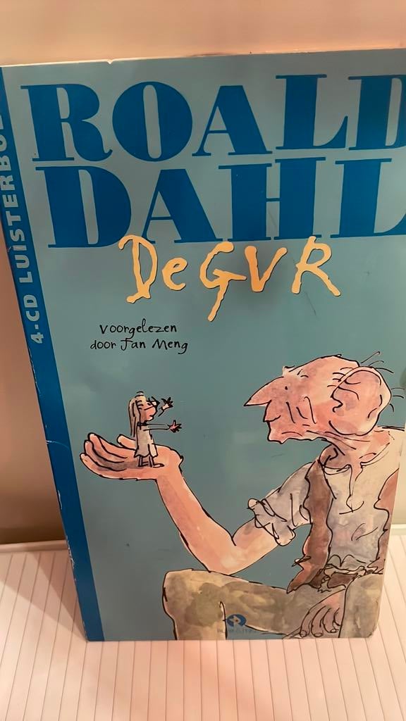 Roald Dahl 4cd luisterboek van de GVR, Boeken, Sprookjes en Fabels, Ophalen of Verzenden, Zo goed als nieuw