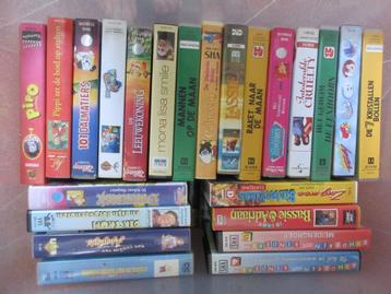 50 vhs banden kinderfilms