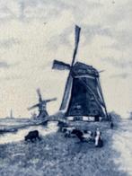 Antieke tegeltjes (blauw) Gouda of Delft, Antiek en Kunst, Ophalen of Verzenden