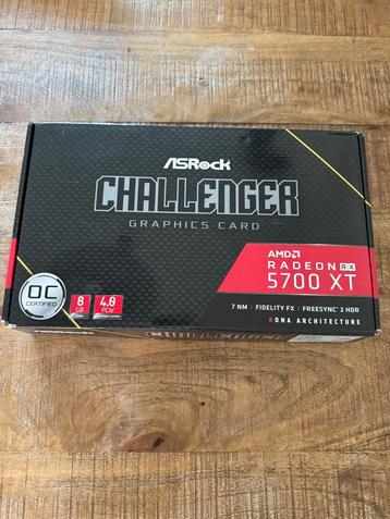 ASRock Radeon RX 5700 XT OC pcie 4.0 8gb videokaart beschikbaar voor biedingen