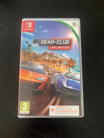 Gear.Club Unlimited - Nintendo Switch beschikbaar voor biedingen