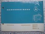handleidingen,Mercedes Benz & Opel Kadett, Ophalen of Verzenden