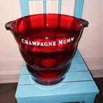 Mumm champagne koeler met 2 Mumm Gordon Rouge glazen, Gebruikt, Ophalen, Gebruiksvoorwerp