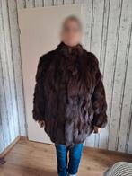 Warme en zachte bruine vos bontjas, maat L, 42-44, Kleding | Dames, Jassen | Winter, Ophalen of Verzenden, Zo goed als nieuw, Maat 42/44 (L)